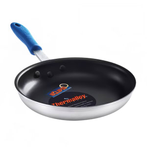 158-5813832 12" Non-Stick Aluminum Frying Pan w/ Solid Silicone Handle
