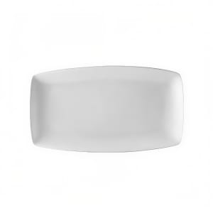 130-COP313 Rectangular Platter - 12" x 6 5/8", Porcelain, Super White