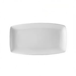 130-COP314 Rectangular Platter - 13 3/4" x 7 3/4", Porcelain, Super White