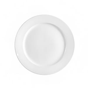 130-FR6 6 3/8" Round Franklin Plate - Stoneware, European White