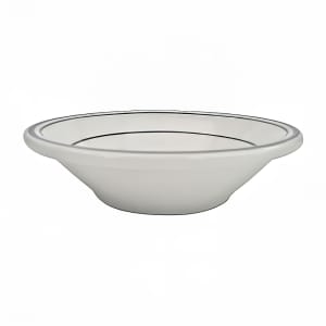 130-GS32 4 1/2" Round Greenbrier Fruit Dish - Plain, (3) Green Bands