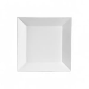 130-KSE5 5" Square Kingsquare Bread Plate - Porcelain, Super White