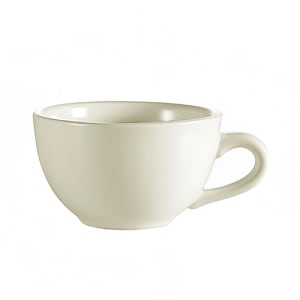 130-NRC1 American White Narrow Rim Coffee Cup, NRC, Round