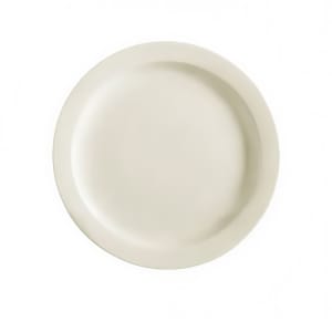 130-NRC5 5 1/2" Round NRC Dinner Plate - Stoneware, American White