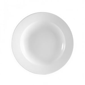 130-RCN3 10 oz Round Super White Rolled Edge Pasta Bowl, Clinton