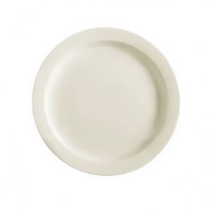 130-NRC6 6 1/2" Round NRC Dinner Plate - Stoneware, American White