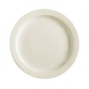 130-NRC16 10 1/2" Round NRC Dinner Plate - Stoneware, American White