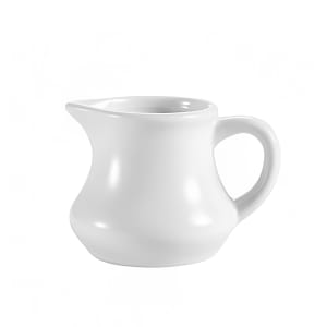 130-PC4 4 oz Accessories Creamer - Porcelain, Super White