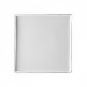 130-PLC16 10 1/2" Square Palace Plate - Porcelain, Bone White