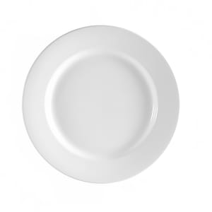 130-RCN16 10 1/2" Round RCN™ Clinton Dinner Plate - Porcelain, Super White