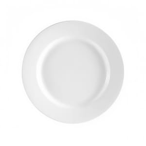 130-RCN7 7 1/2" Round RCN™ Clinton Dinner Plate - Porcelain, Super White