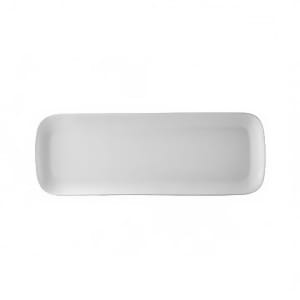 130-OXFC481 Rectangular Oxford Long Tray - 17 1/2" x 4 5/8", Porcelain, Bone White
