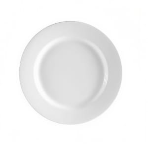 130-RCN21 12" Round RCN™ Clinton Dinner Plate - Porcelain, Super White