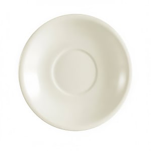 Churchill WHBALS61 6 Round Bamboo Plate - Ceramic, White