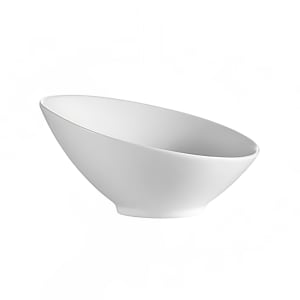 130-SHER15 12 oz Round Sheer Salad Bowl - Porcelain, Bone White