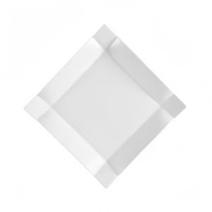 130-TMS20 11" Square Times Square Dinner Plate - Porcelain, Super White