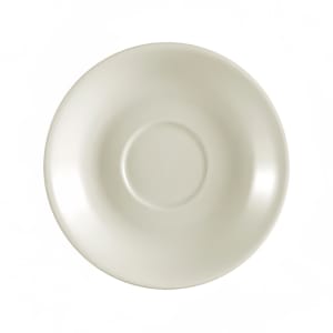 130-REC36 4 1/2" Round REC Demitasse Cup Saucer - Stoneware, American White