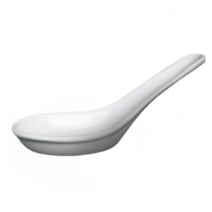 057-21008N 5" Imperial Chinese Soup Spoon - Ceramic, White