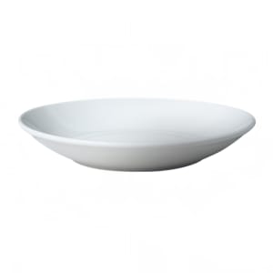057-610V121N 62 oz Round Dynasty V-Type Deep Coupe Plate - Ceramic, White