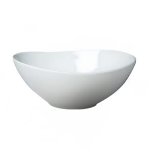 057-710G40 4 oz Egg Shaped Ovation Bowl - Ceramic, White