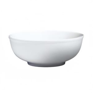 057-21074 38 oz Round Imperial Soup/Noodle/Salad Bowl - Ceramic, White