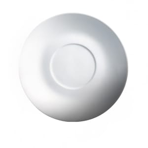 057-21076S 4 1/2" Round Imperial Espresso Saucer - Ceramic, White