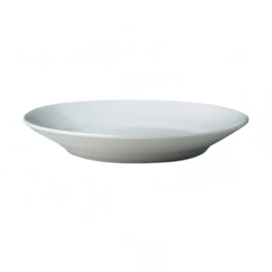 057-610V121 12" Round Dynasty Rim V-Type Plate - Ceramic, White