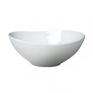 057-710G65 16 oz Egg Shaped Ovation Bowl - Ceramic, White
