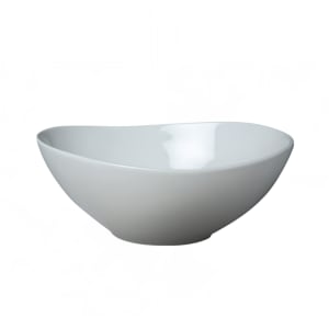 057-710G75 28 oz Egg Shaped Ovation Bowl - Ceramic, White