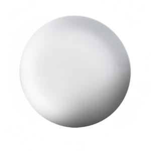 057-21061N 6" Round Imperial Coupe Plate - Ceramic, White
