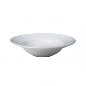 057-610V122 24 oz Round Dynasty V-Type Deep Coupe Plate - Ceramic, White