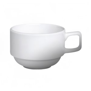 057-21080C 8 oz Imperial Stackable Coffee Cup - Ceramic, White