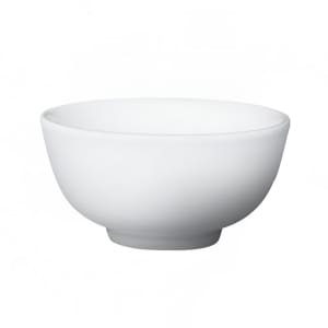 057-21089 7 oz Imperial Rice Bowl - Ceramic, White