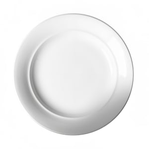 057-30292 9 oz Round Royalmont Embossed Rim Soup Plate - Ceramic, White