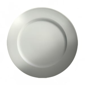 057-61071 7 1/4" Round Dynasty Rim Plate - Ceramic, White