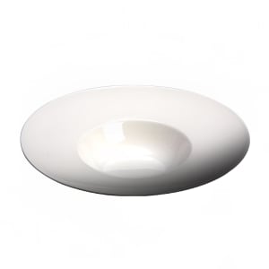 057-61092K 5 oz Round Dynasty Wide Rim Soup Plate - Ceramic, White