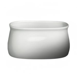Cameo China 22 oz Hexagonal Diamond Fusion Bowl - Ceramic, White