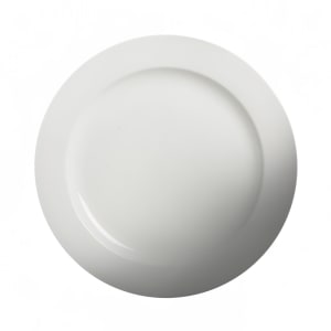 057-81061 6 1/4" Round Diana Flat Plate - Ceramic, White