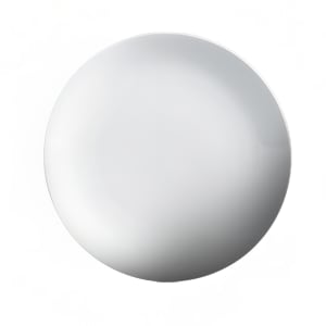 057-210101N 10 1/4" Round Imperial Coupe Dinner Plate - Ceramic, White