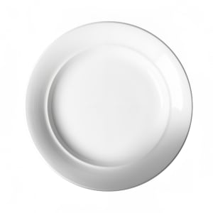057-302122 18 oz Round Royalmont Embossed Rim Soup Plate - Ceramic, White