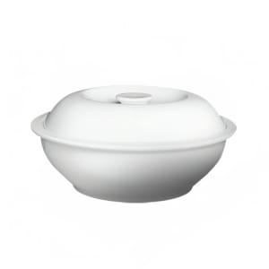 057-210214 67 oz Imperial Casserole Dish - Ceramic, White