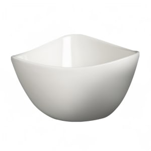 057-7110864 32 oz Triangular Delta Bowl - Ceramic, White