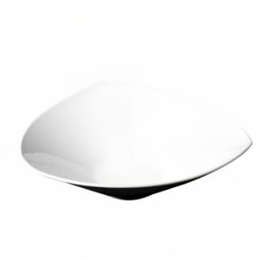 057-71108094 32 oz Triangular Delta Bowl - Ceramic, White