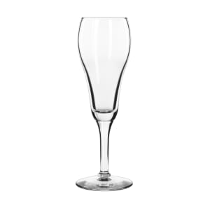 634-8476 9 oz Citation Gourmet Tulip Champagne Flute Glass - Safedge Rim