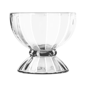 634-5118 18 oz Footed Supreme Bowl - Glass, Clear