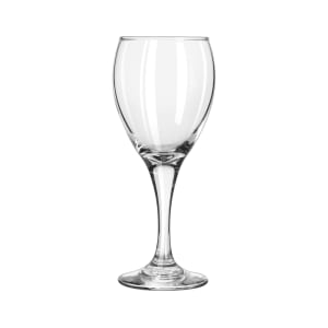 634-3965 8 1/2 oz Teardrop White Wine Glass - Safedge Rim & Foot Guarantee