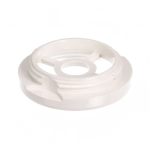 021-122890001 Plastic Notched Retainer Cap for BUNN Coffee Brewers & Servers, White