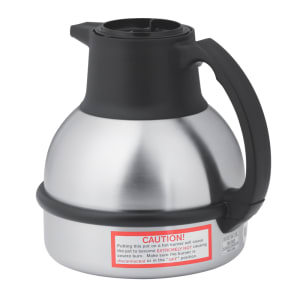 021-360290001 Thermal Carafe w/ 62 oz Capacity & Brew-Thru Lid, Vacuum Insulation, Stainless
