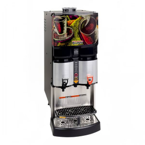 021-344000002 Ambient Liquid Coffee Dispenser w/ (2) Dispense Heads, Up To 45:1 Ratio, 120v