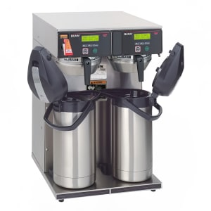 021-387000013 15 gal AXIOM® Twin Airpot Coffee Brewer, Faucet & LCD Display, 120 240v/1ph